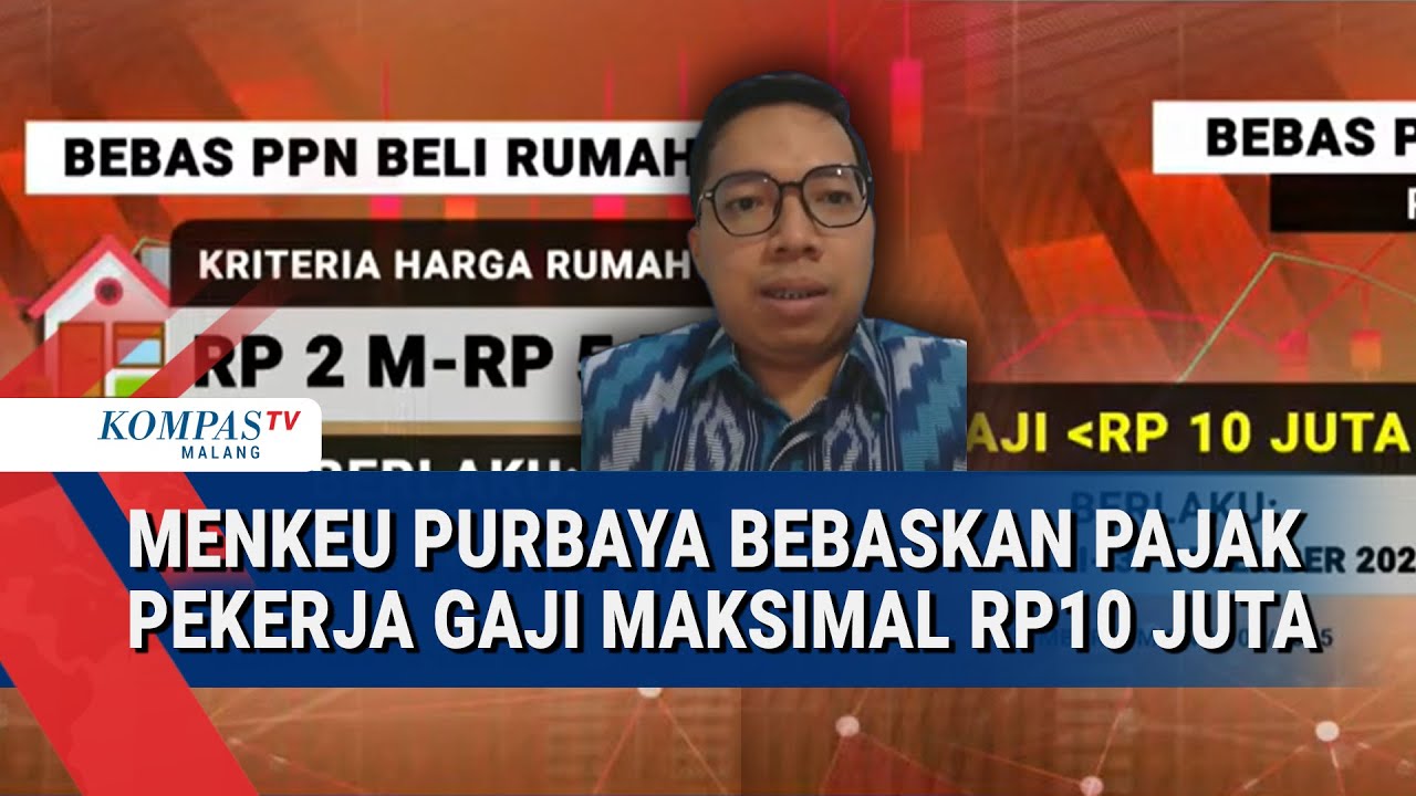 Menteri Purbaya Bebaskan Pajak Pegawai dengan Gaji Hingga Rp10 Juta