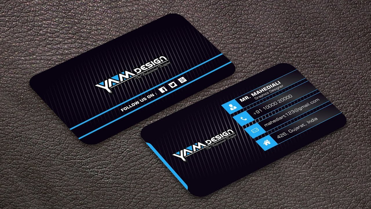 Latest Business card Design with Download .Cdr file