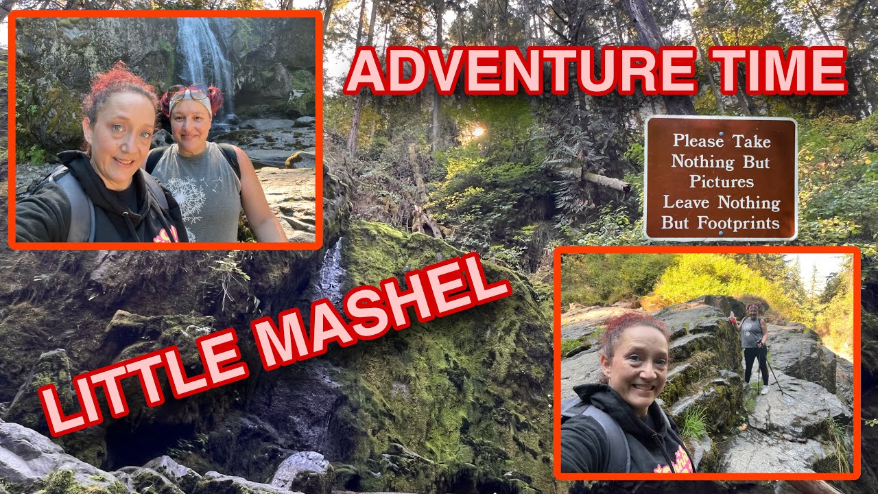 ADVENTURE FRIDAY WITH @troublewithtish Little Mashel Falls Trail
