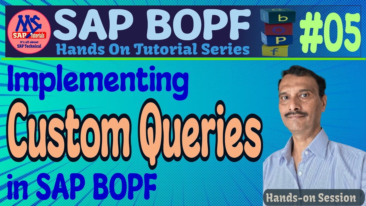 Пользовательские запросы в BOPF (Учебное пособие по BOPF - #05)