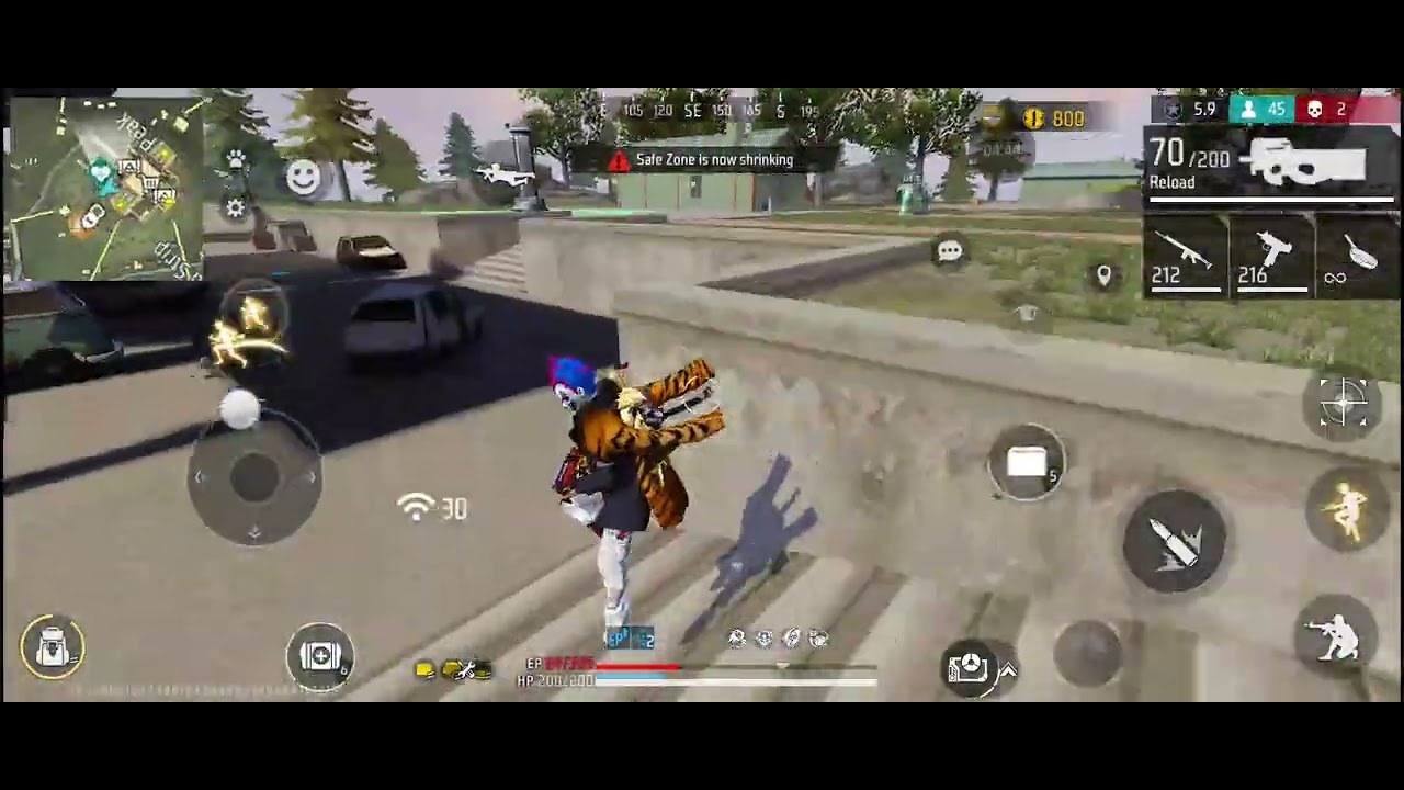 FreeFire Gameplay 10 Kills Booyah