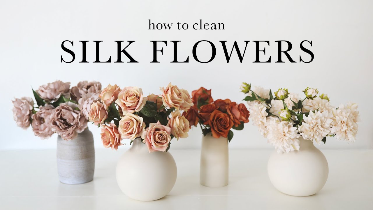 How to Clean Silk Flowers
