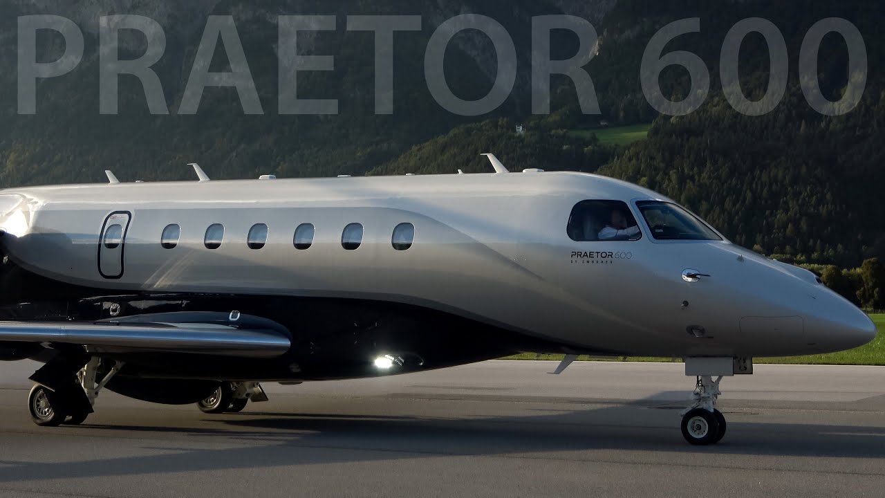 Demo Aircraft - Embraer Praetor 600 N641EE at Innsbruck