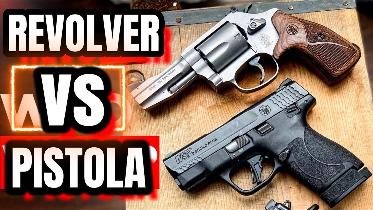 Revolver VS Pistola ¿Cuál es mejor?