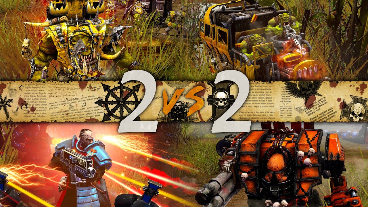 Dawn of War 2 - 2v2 | Alice + Inekura [vs] The Tenso + LunaticRed