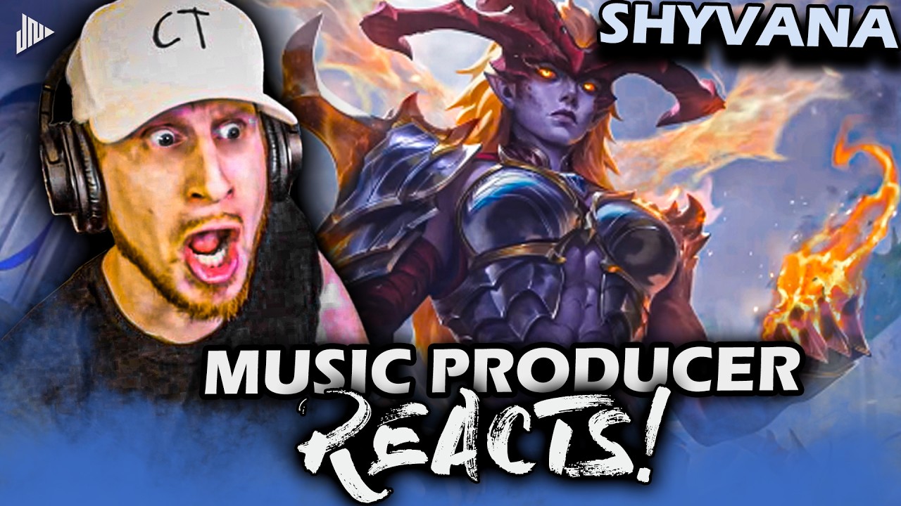 Музыкальный продюсер комментирует Шивану, полудракона | Тема чемпиона - League of Legends