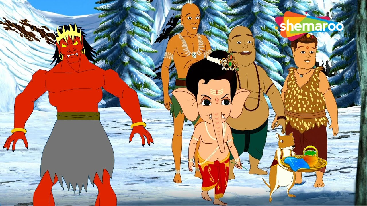 Let's Watch Bal Ganesh and Sindurasur fight | Bal Ganesh Episode's 05 | Shemaroo Kids Gujarati