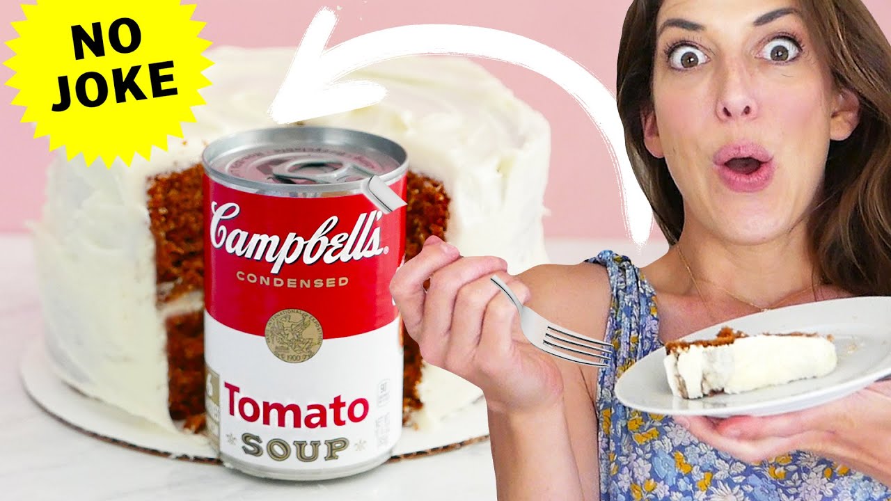 I Tried Baking A Tomato Soup Cake
