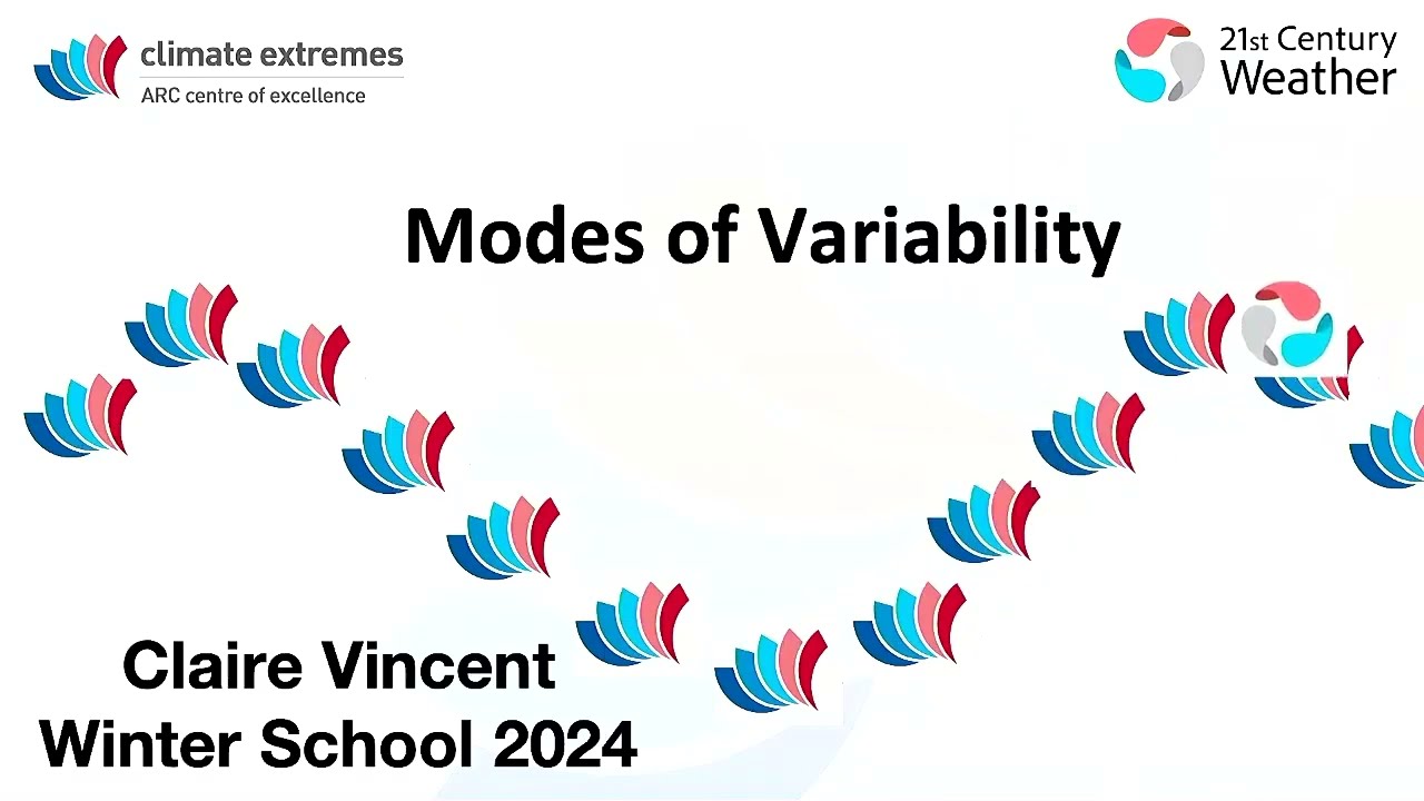 Modes of variability and climate interactions by Dr Claire Vincent
