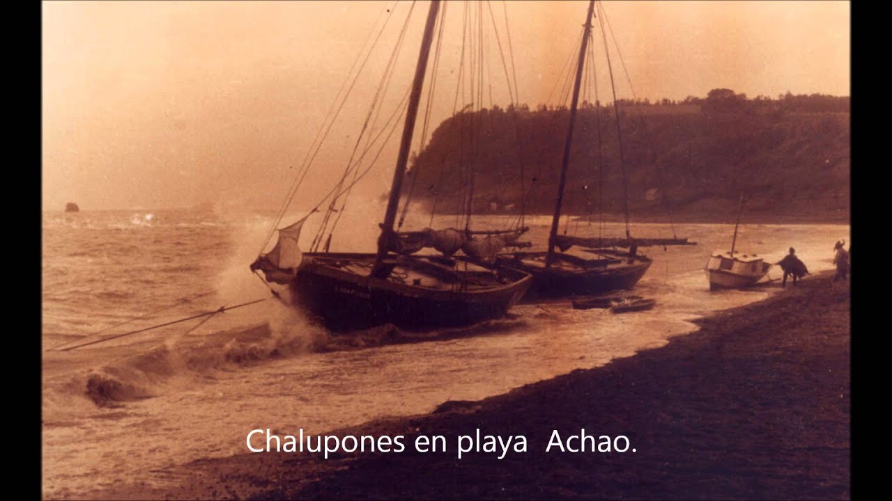 Un recorrido por Achao en los a&ntilde;os 1950 a 1960 aprox.