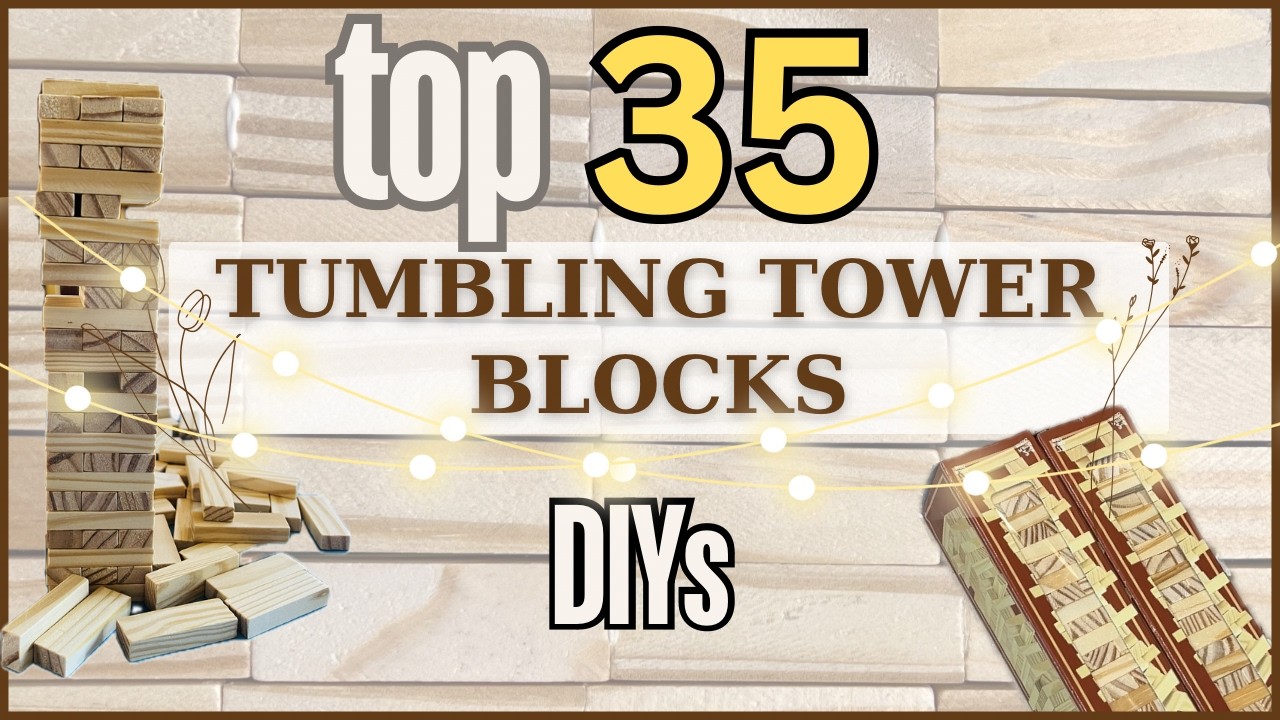 ⭐️Top 35 DIY Crafts and Decor Ideas Using Tumbling Blocks for a Stylish Home