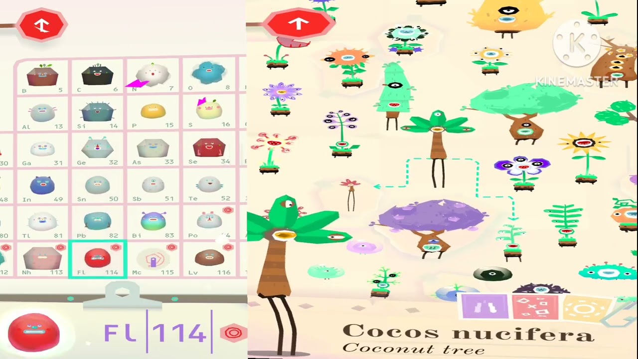 all toca lab elements and plants