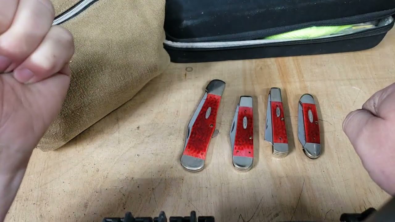 Case XX tested centennial 1989 set #caseknives #knifecommunity #settings 