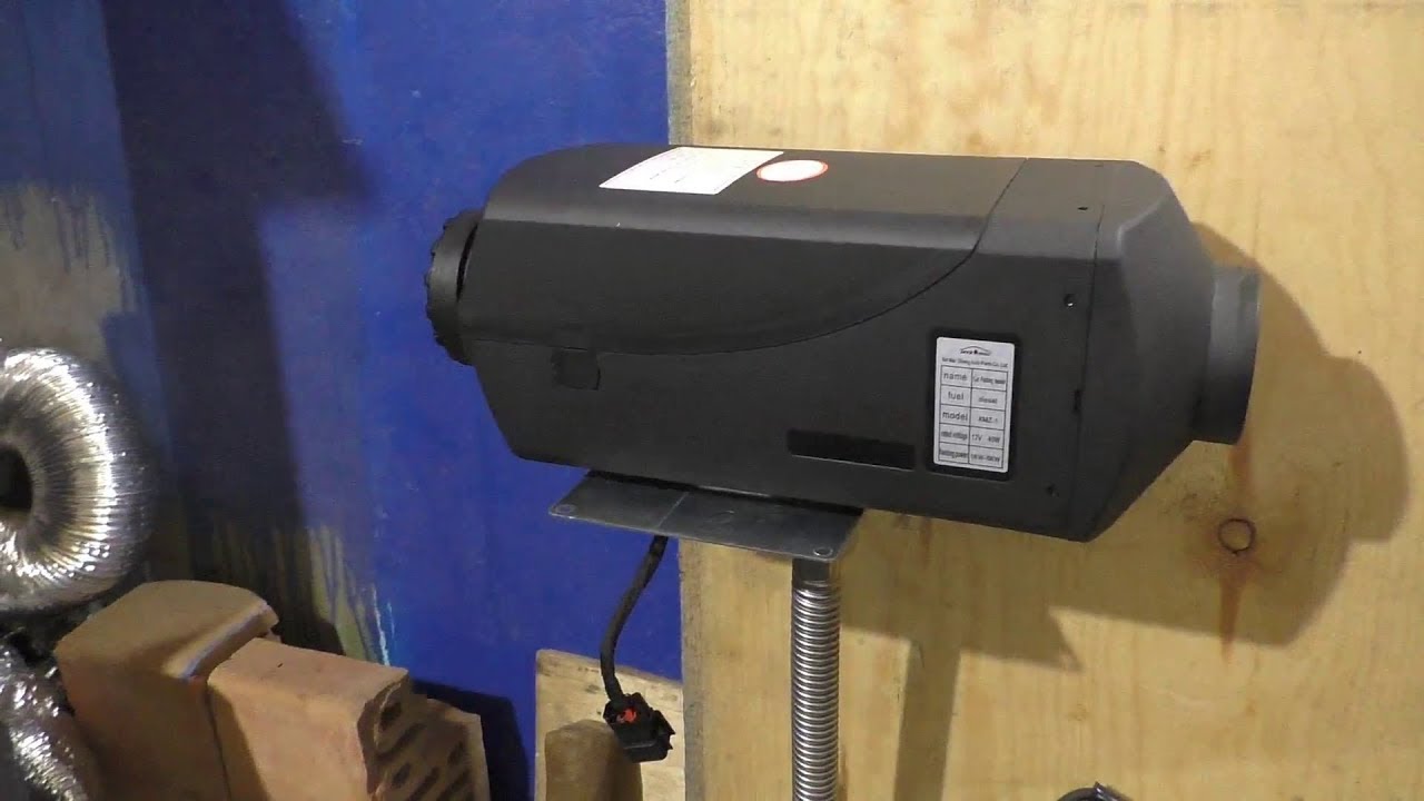 Автономный отопитель из Китая для гаража.