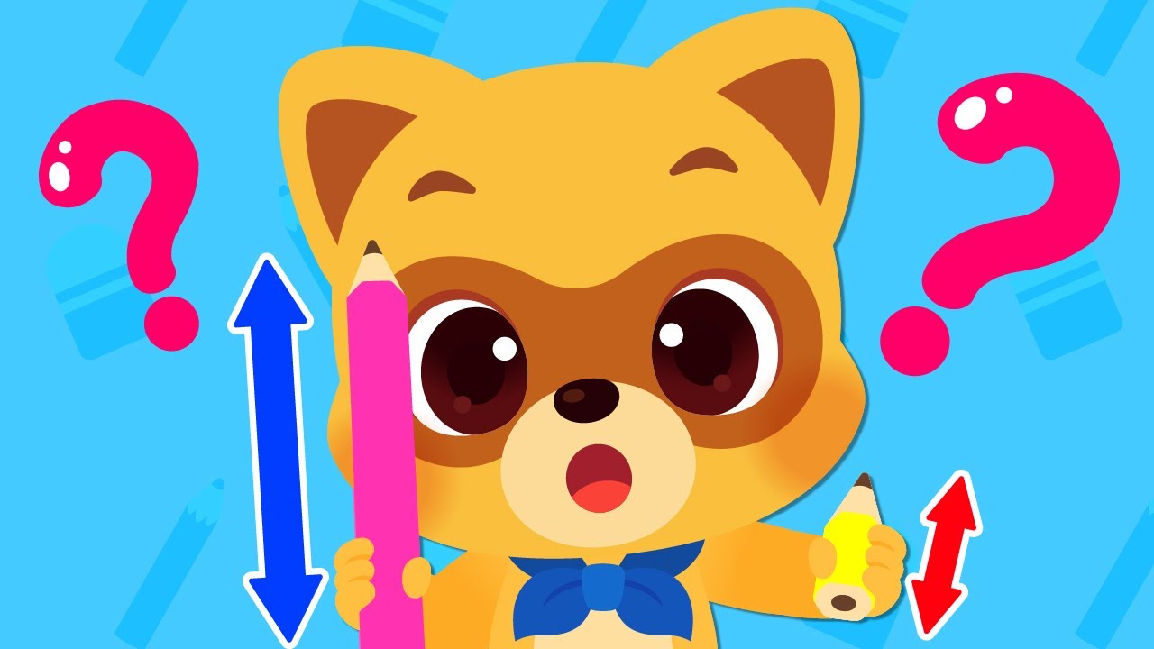 Long and Short🎵 | Kids Songs & Educational Song | Learn About Length | Lotty Friends