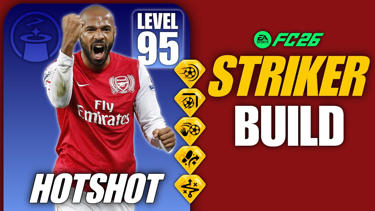 This Striker Build is a GOAL MACHINE in FC 26 Clubs!