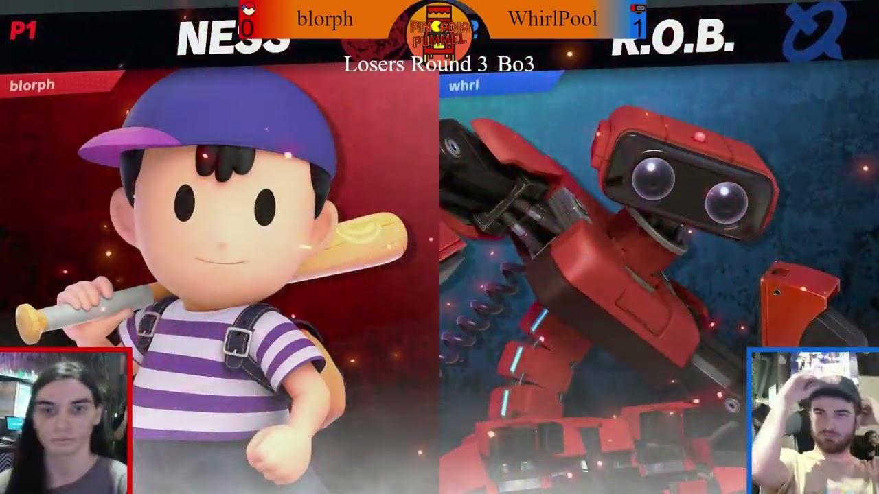 Whirlpool (R.O.B) Vs. Blorph (Ness) - Pincadia Pummel 82 [Losers Round 3]
