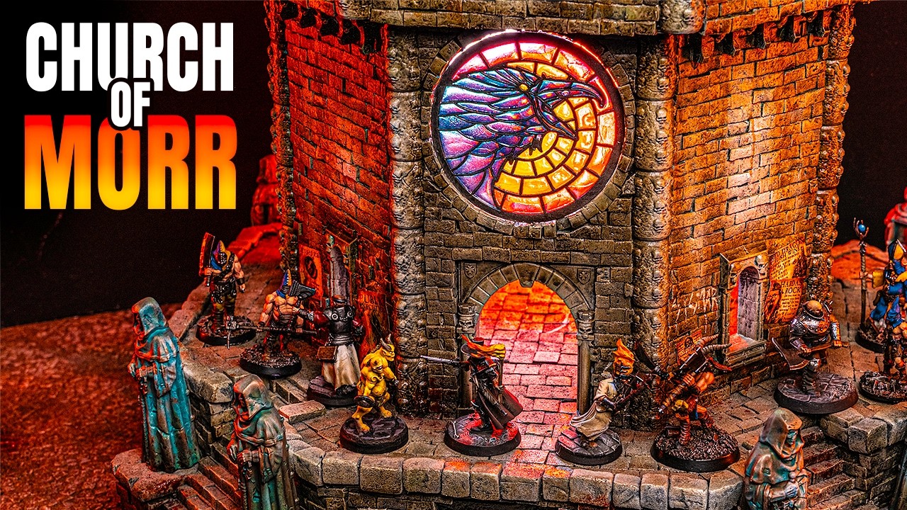 One AWESOME Wargaming TERRAIN for MORDHEIM WARHAMMER! 💀🤘🎉