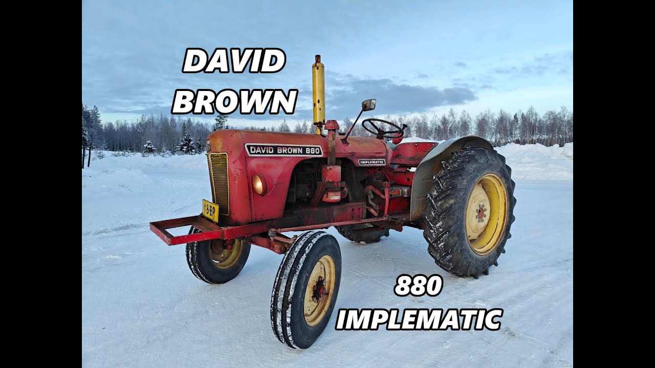 David Brown 880 Implematic