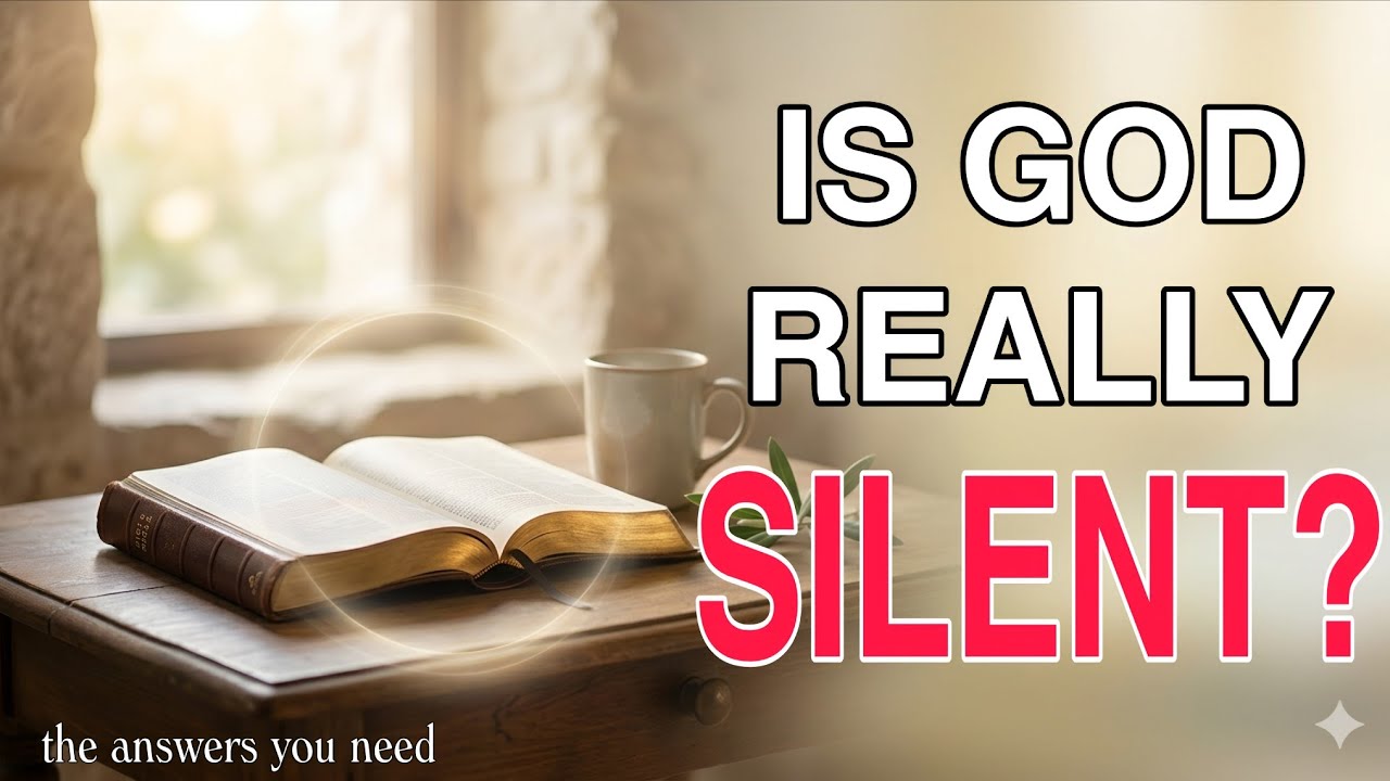 When God Is Silent... This Is What He Is Actually Doing... #GodIsSilent #ChristianEncouragement 
