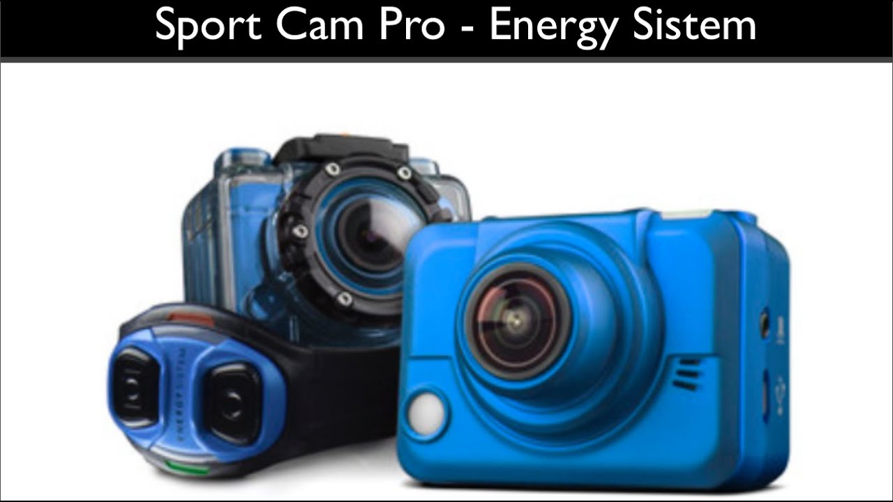 Unboxing Cámara Sport Cam Pro de Energy Sistem