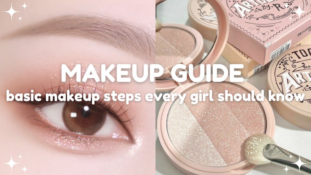 basic makeup steps every girl should know 🩰 easy makeup guide for teens