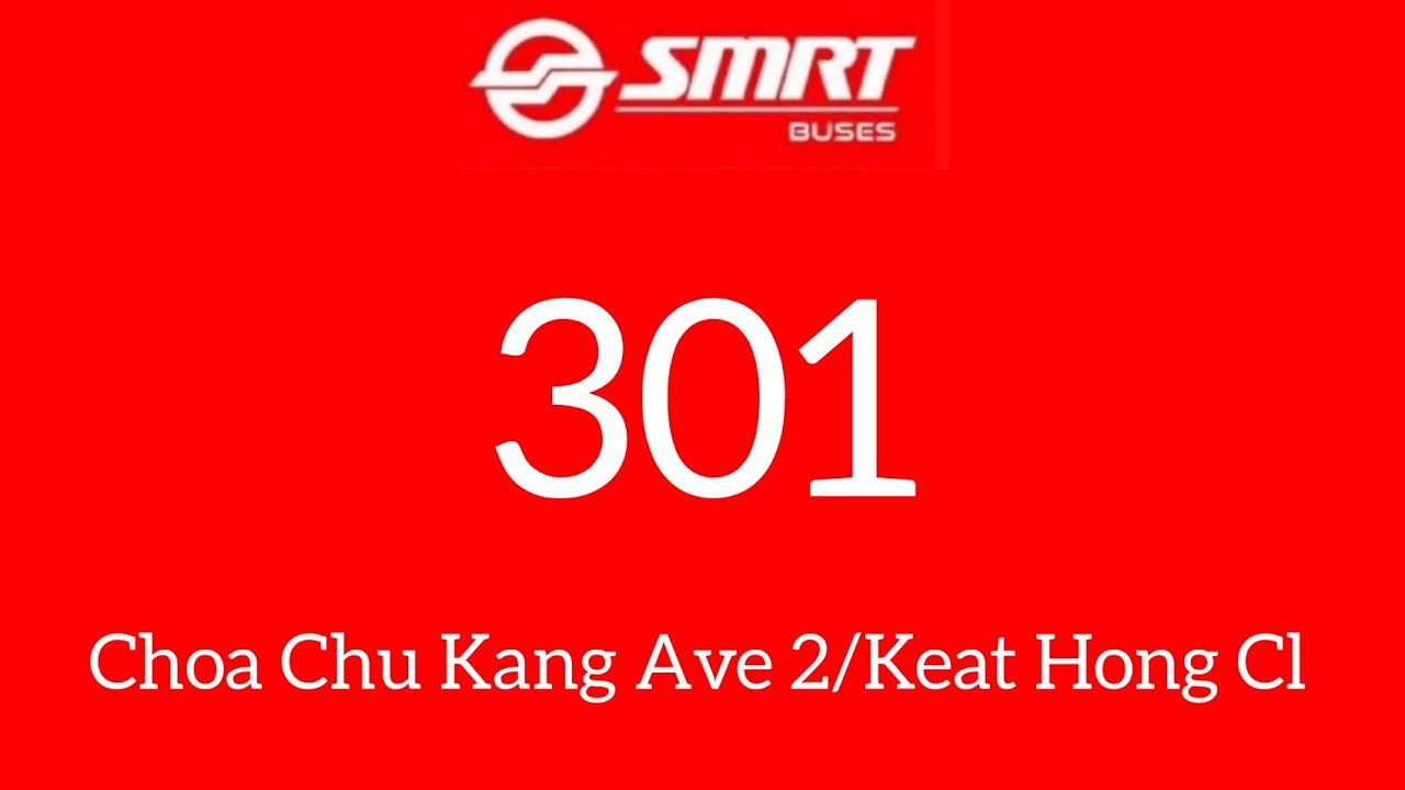 SMRT Bus 301 Hyperlapse