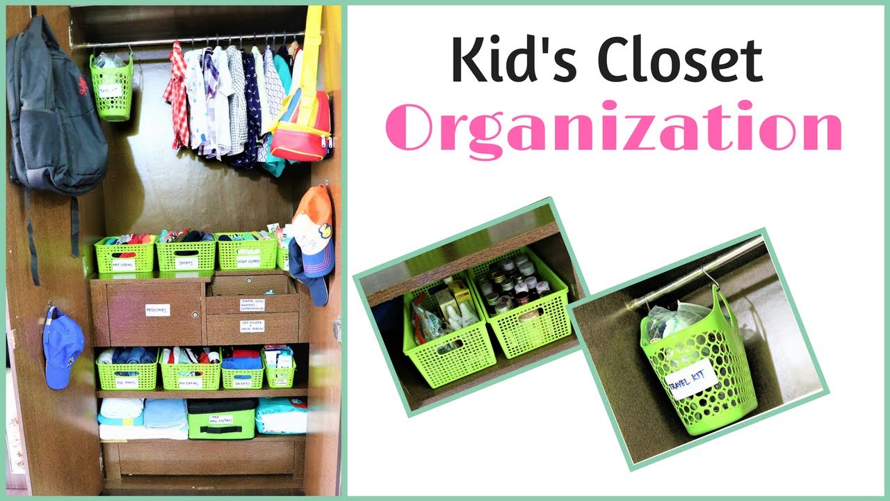 Kids Closet Organization - Toddler Closet Tour