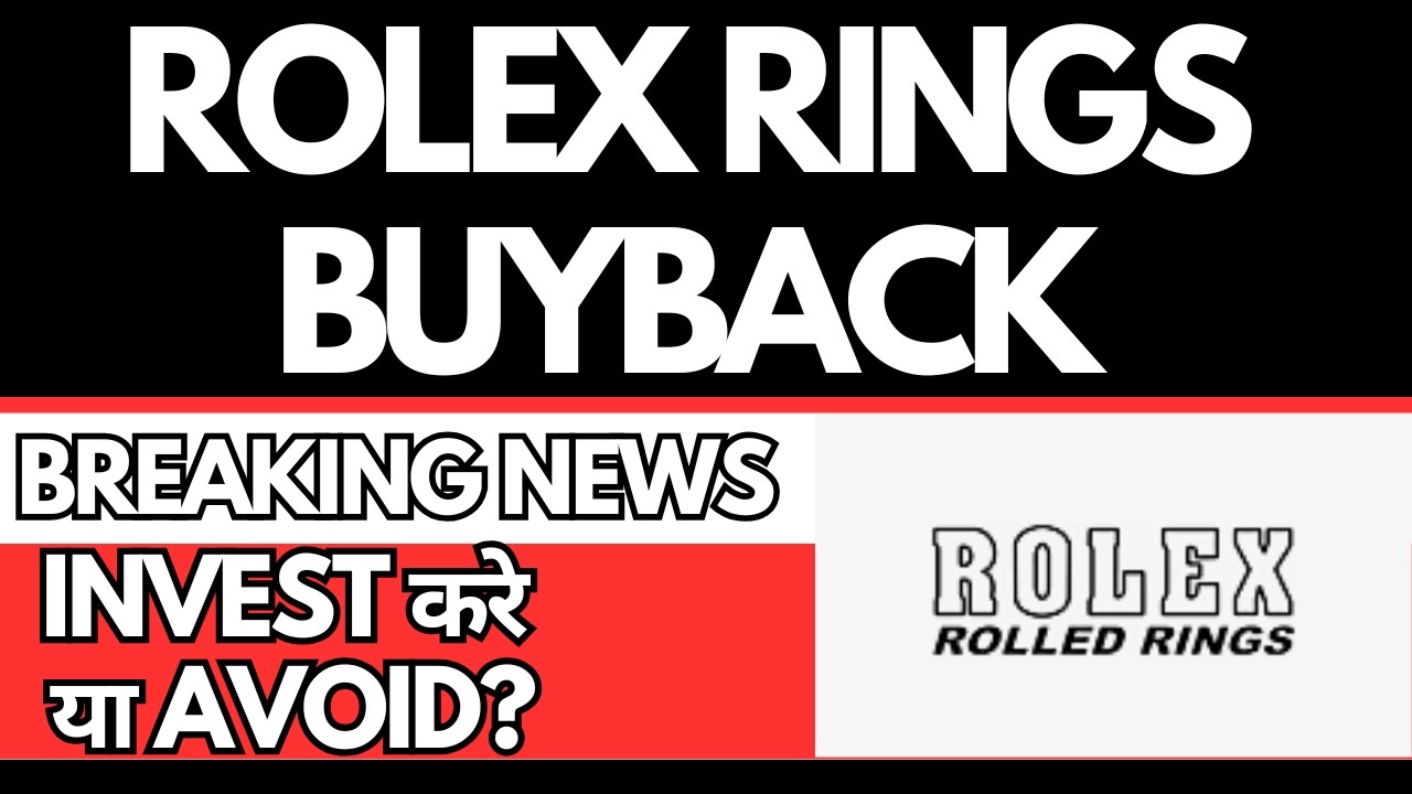 Rolex Rings Buyback &bull; Rolex Rings Breaking News &bull; Dailystock