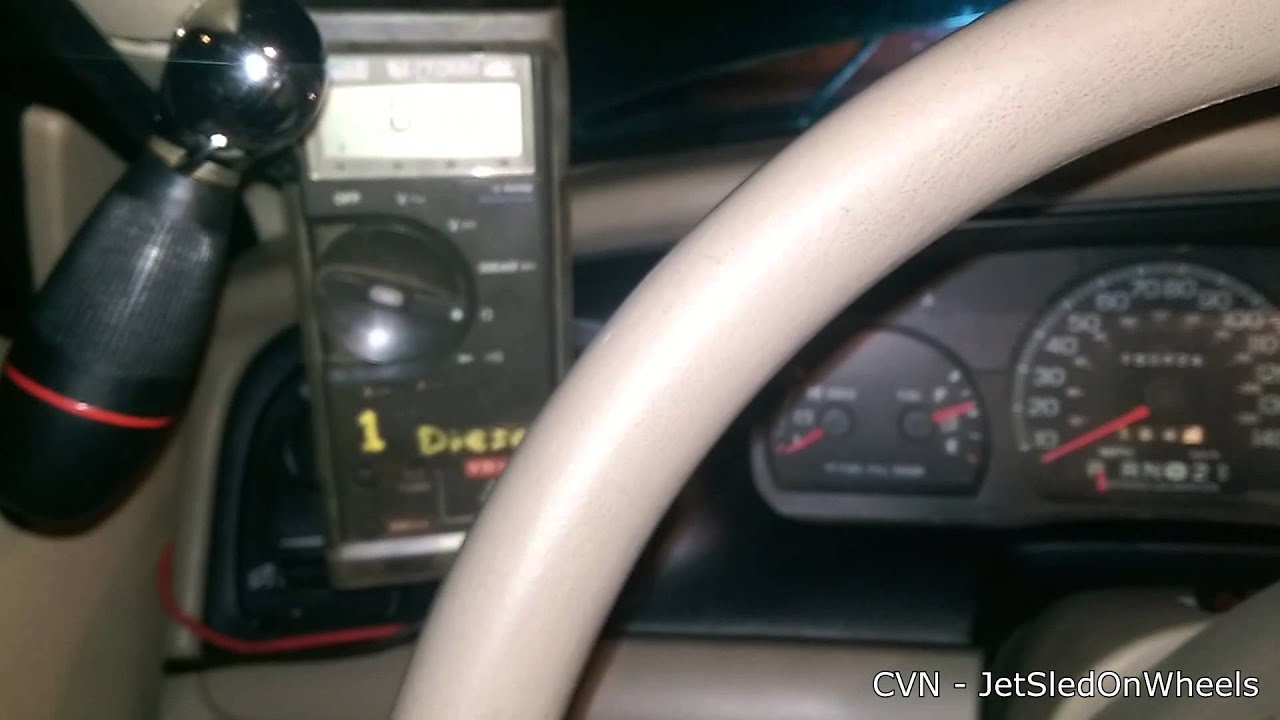 CVN - Cruise control switch test and clean