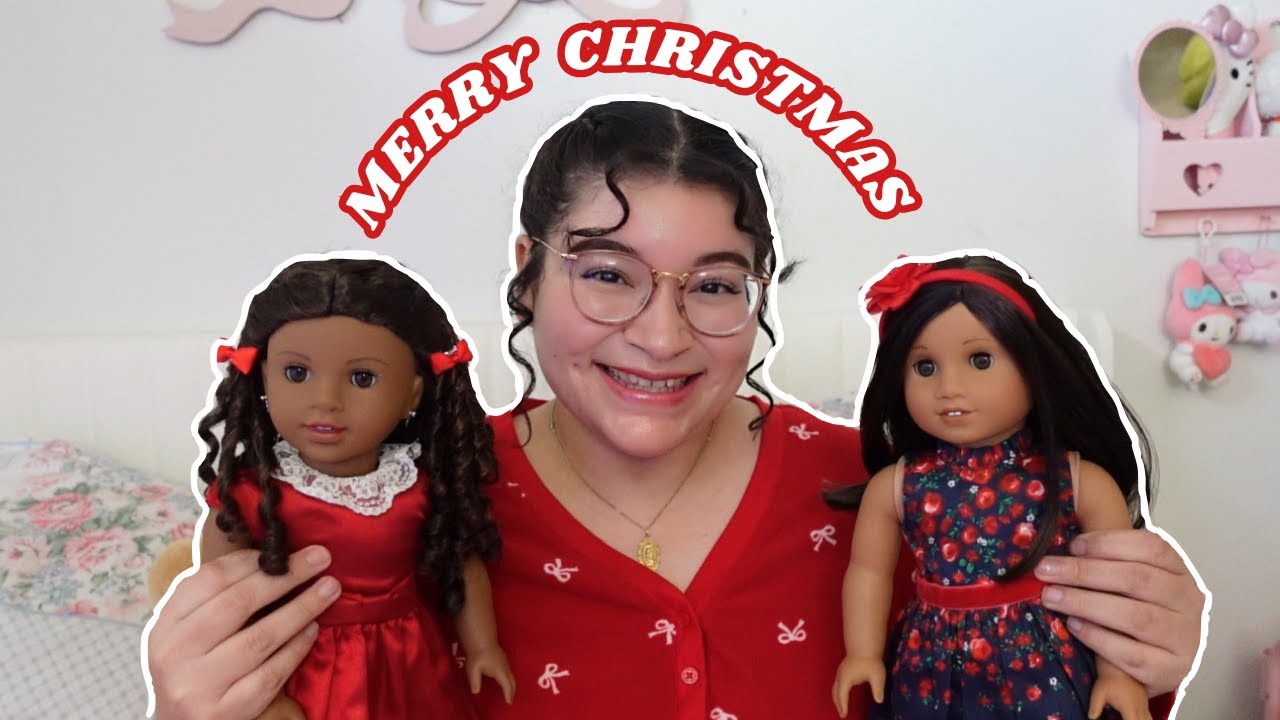 Что надели мои куклы American Girl на Рождество! ❤️🎄