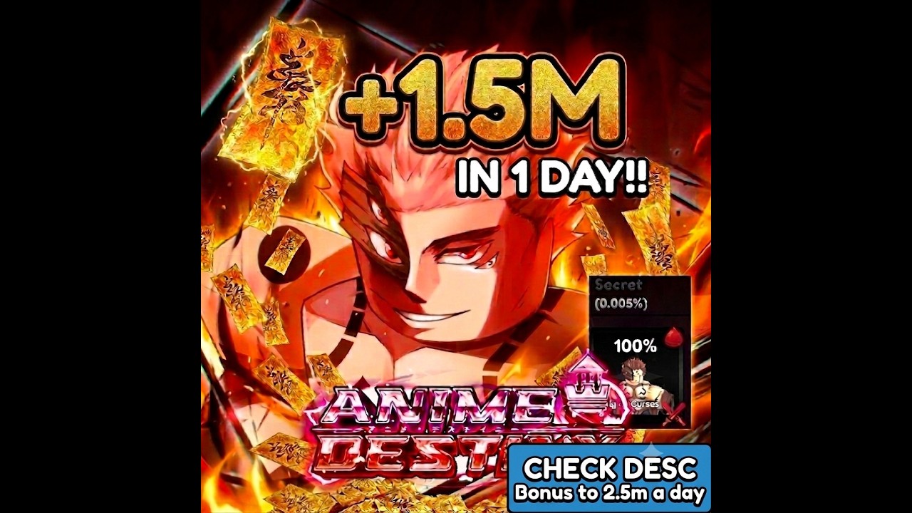 Jak zdobyć ponad 1,5 mln talizman&oacute;w dziennie w Anime Destiny (sprawdź opis)