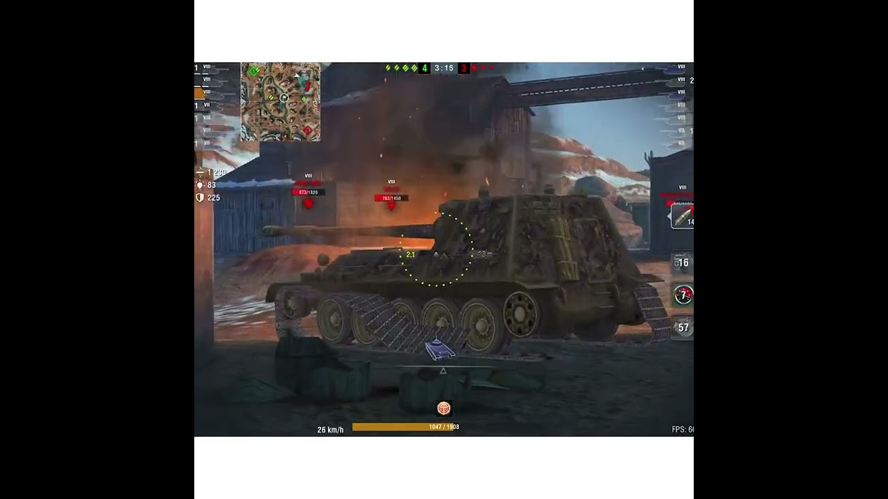 World Of Tanks Blitz ‘ Czechoslovak Skoda T 56 Golem. Unedited Game Play. #wot #worldoftanks #tanks 
