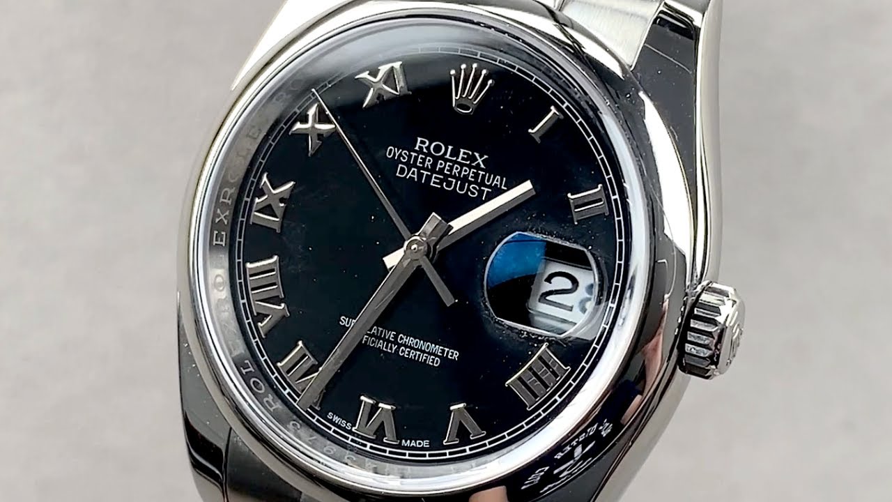 Rolex Datejust 36mm 116200 Rolex Watch Review