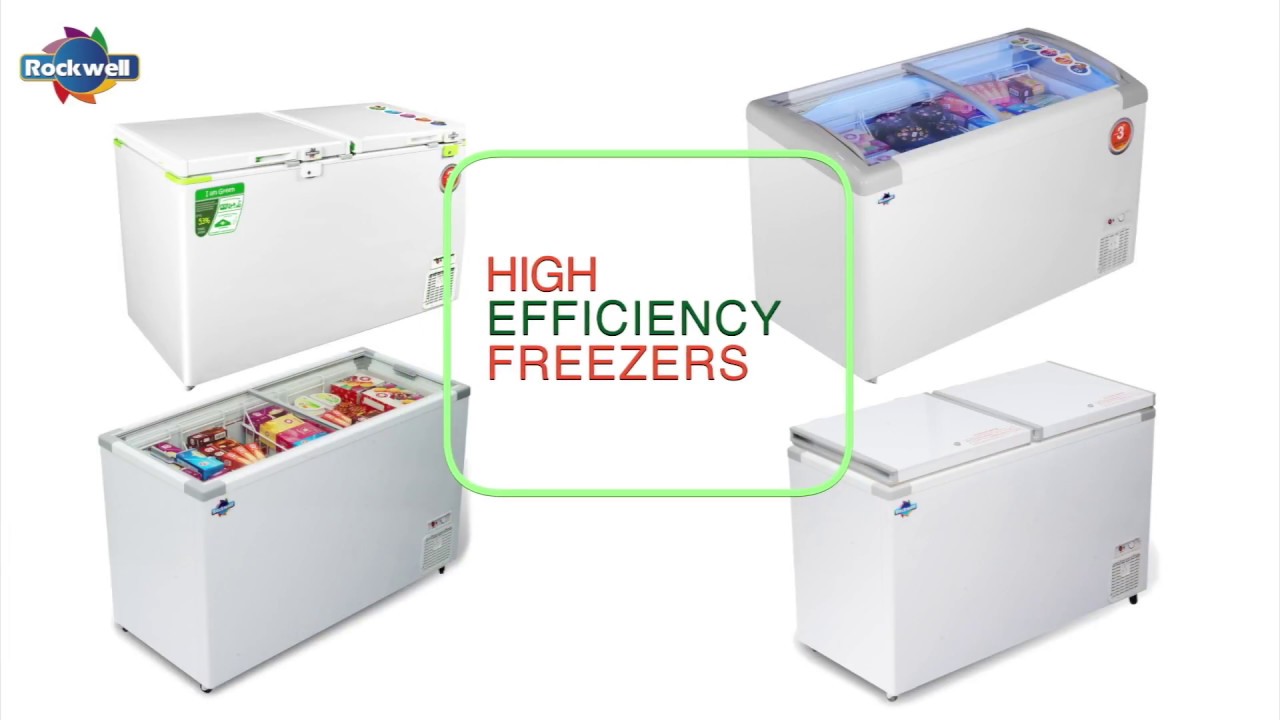 Deep Freezers 450 Liters | 6 Models | Rockwell brand
