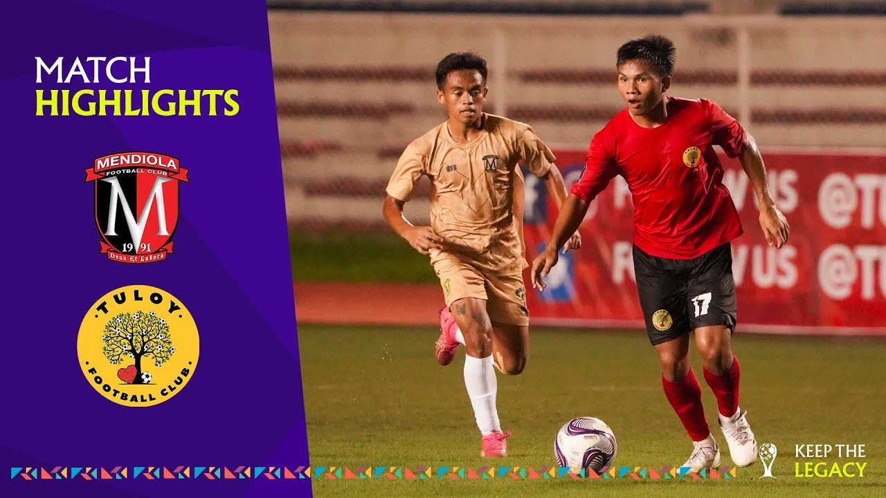 #CPA2023 | Mendiola FC 1991 vs. Tuloy FC