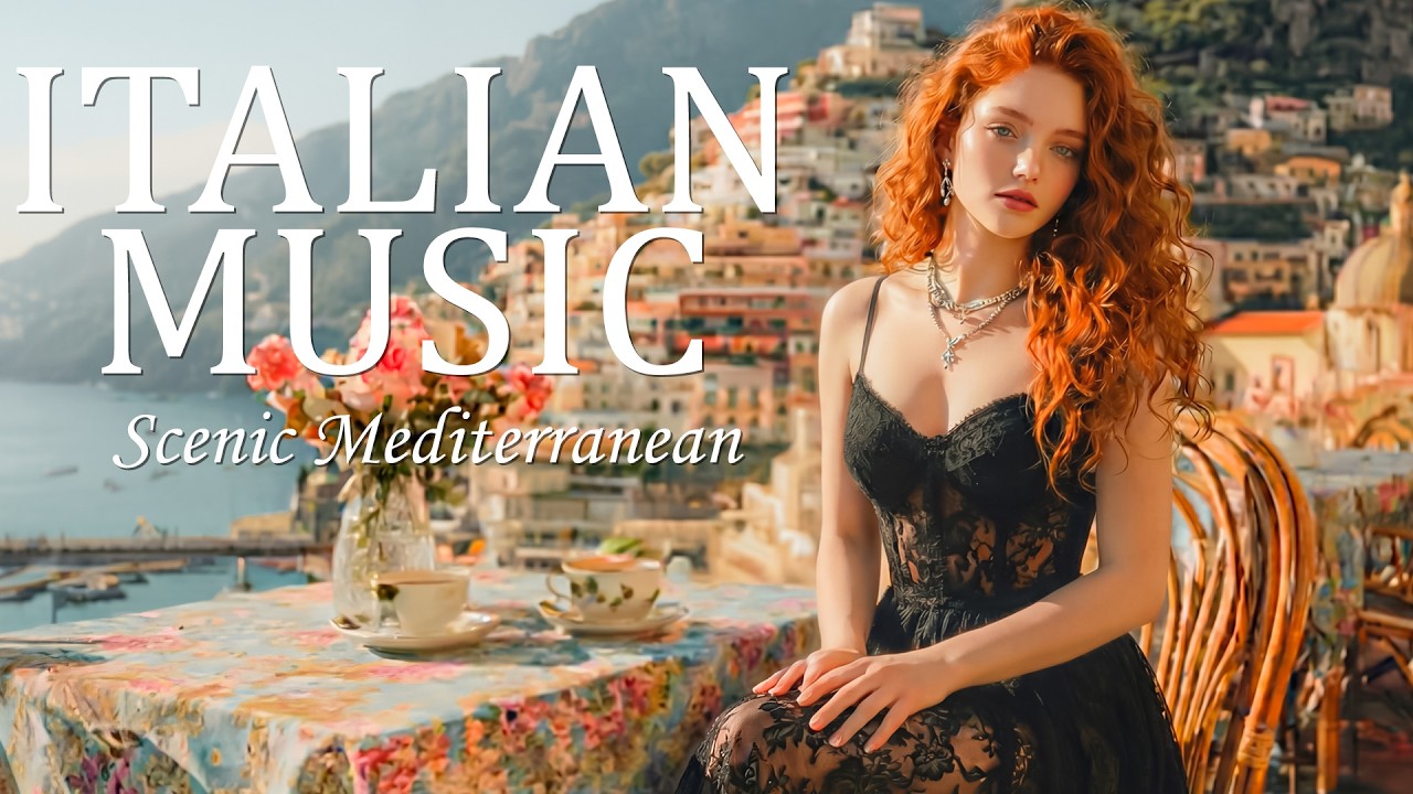Italian Girl in a Mediterranean Daydream | 2+ Hours Calm Italian Music | Spazio Sonoro Italiano