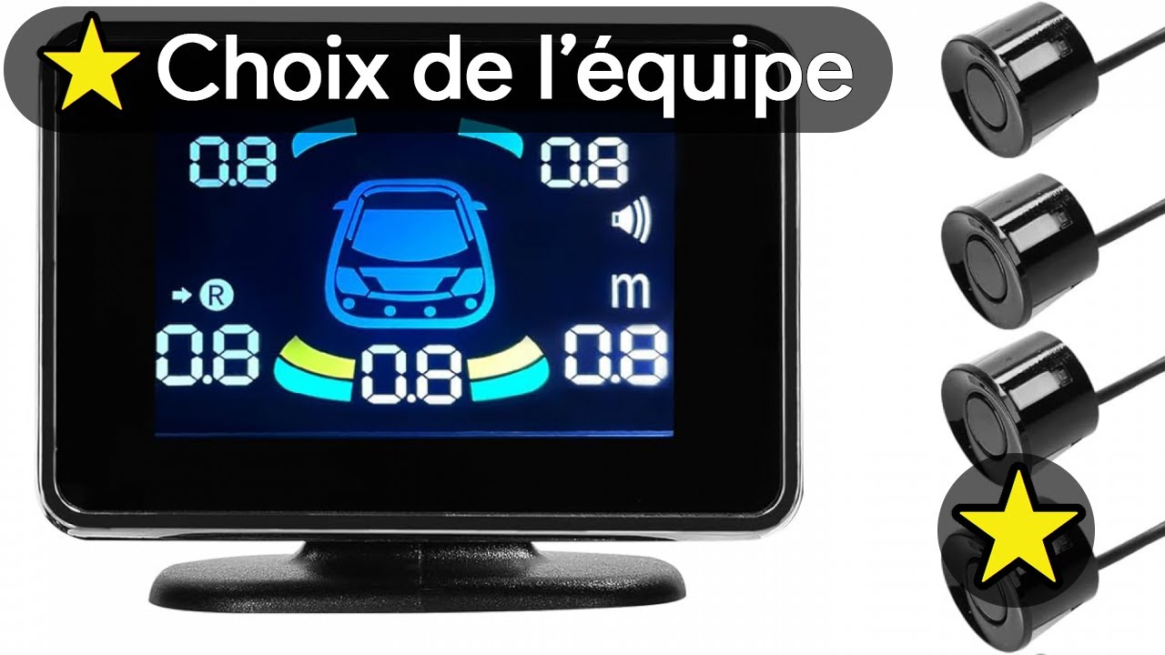 🏆 TOP 3 MEILLEUR RADAR DE RECUL POUR VOITURE 2025
