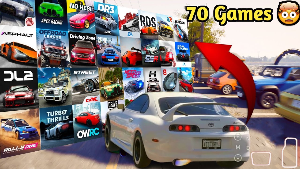 Top 12 out of 70 Best Driving Games for Android & iOS in 2025  ( Below 1GB in Size)