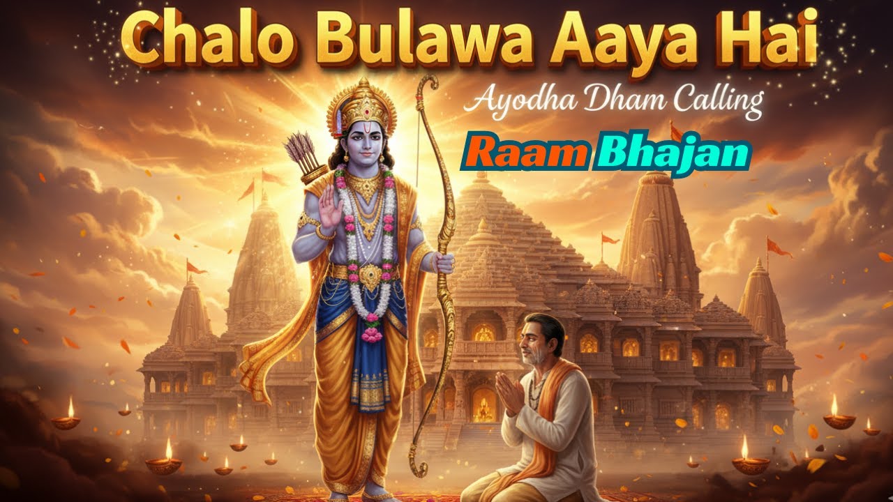 Ayodhya is calling-Raam Bhajan| Animated Devotional Bhajan | Kids animated devotional Bhajan