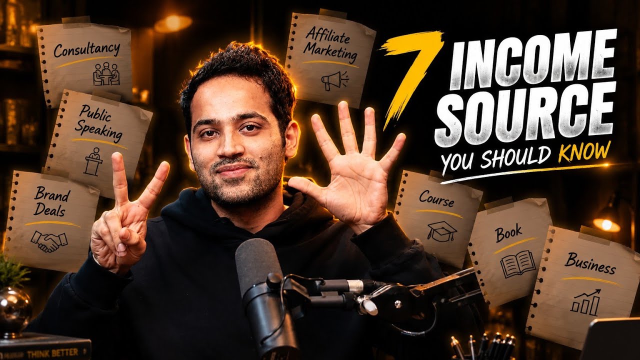 7 Income Sources You&rsquo;re Probably Ignoring | Raj Shamani