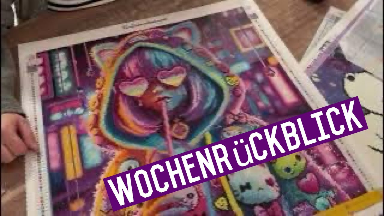 Diamond Painting Woche #5/2026 mit 5 WiPs #lenisveas_diamonds 