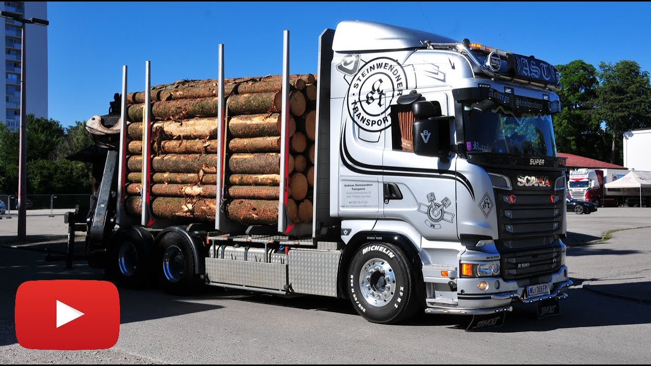 AST Andreas Steinwendner Holztransporte - Scania R 580