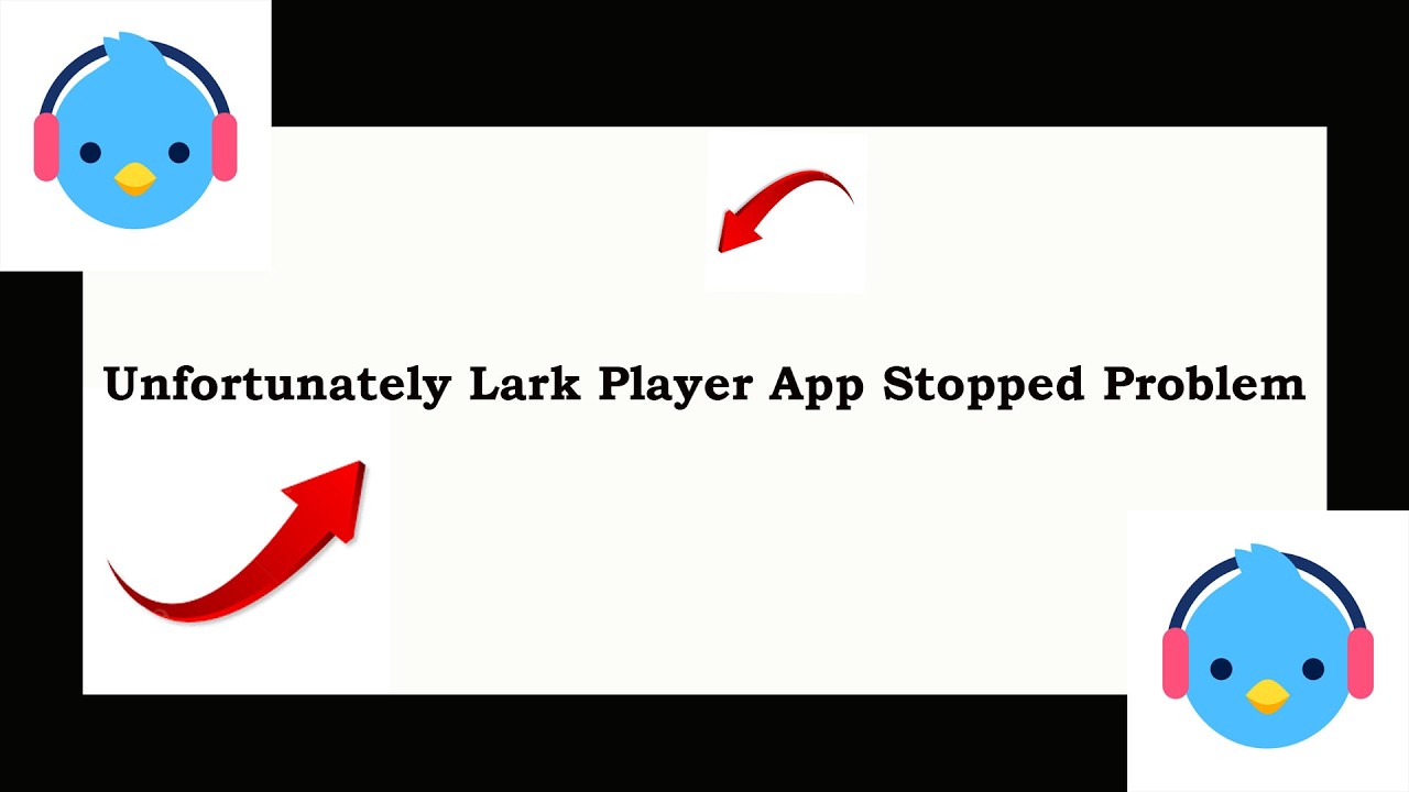 Fix Lark Player App Unfortunately Has Stopped | Lark Player App Stopped Problem | PSA 24