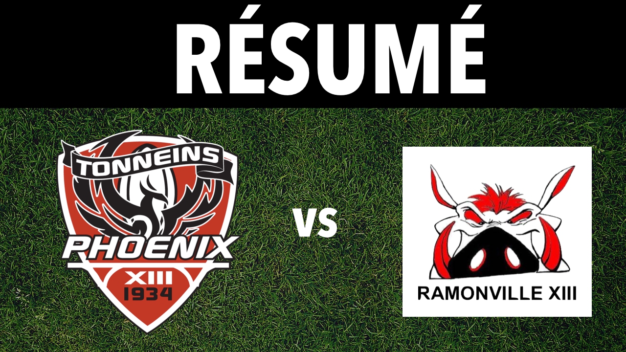 Résumé : Tonneins XIII vs US Ramonville XIII (J12)