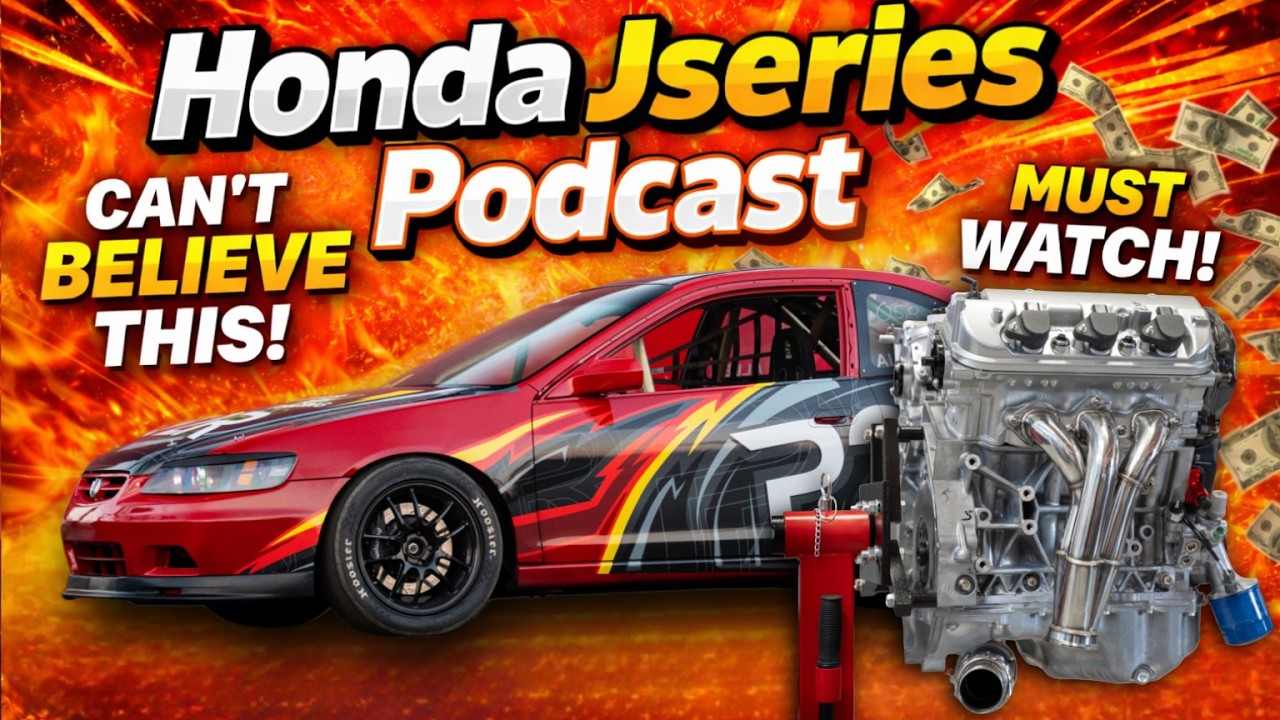 Всё, что вам следует знать о двигателе Honda J-серии V6.