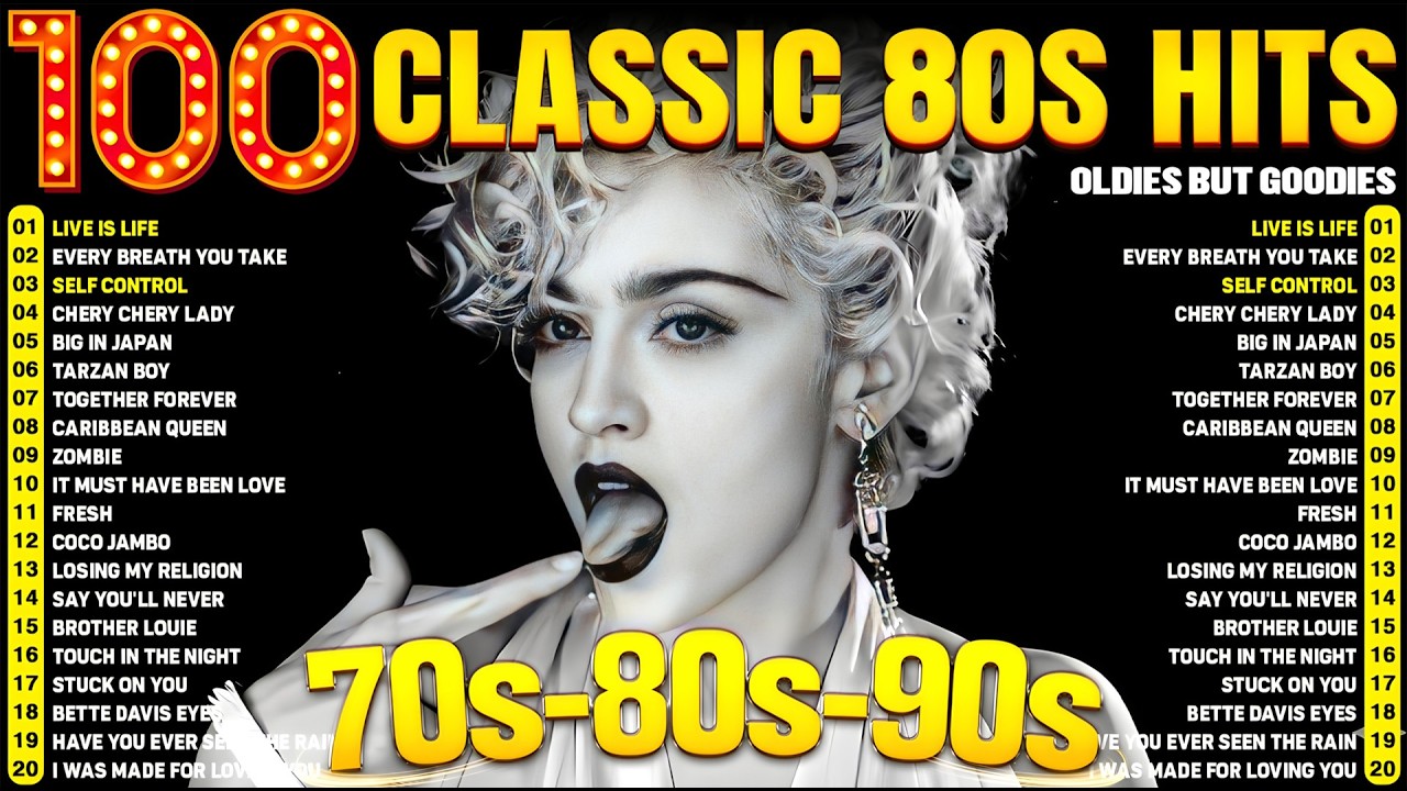 Best of 80s Music Legends - Tears For Fears, Madonna, Cyndi Lauper, Modern Talking, Michael Jackson