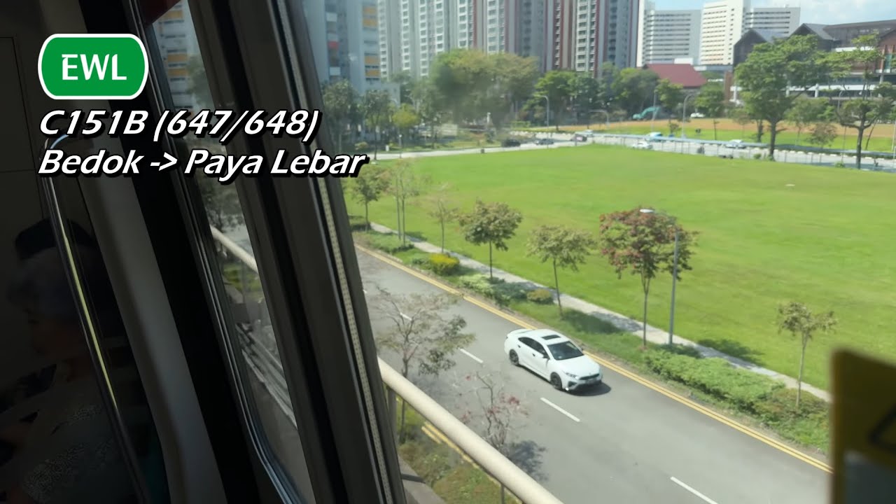 (These wheels 💀) SMRT - KSF C151B (647/648) (Bedok » Paya Lebar)