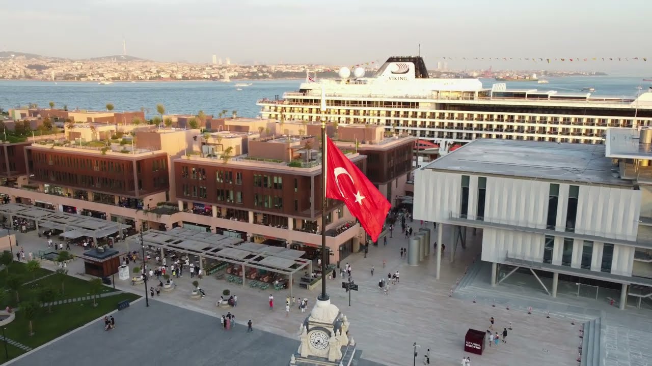 View from Galataport in Istanbul