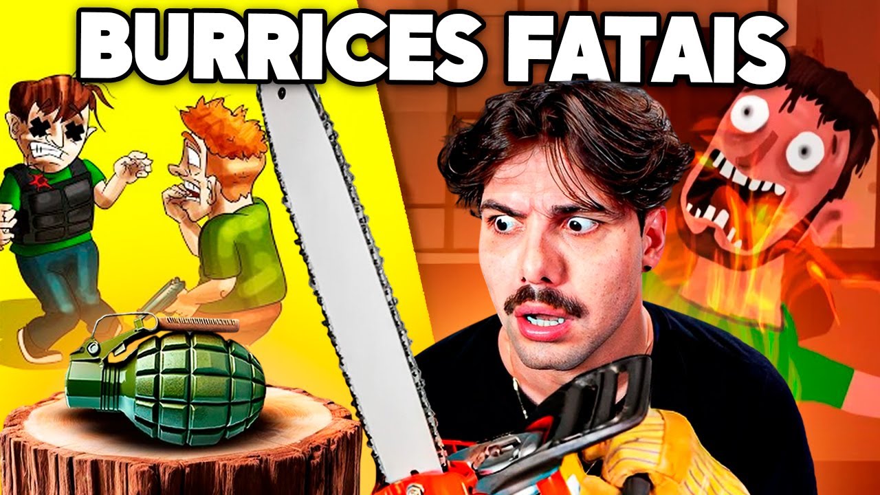 1 HORA E MEIA SÓ DE GENTE FAZENDO BURRICES FATAIS